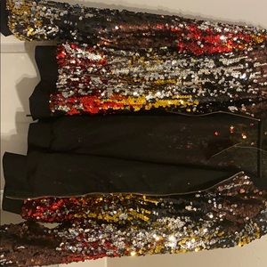All over evening sequin jacket